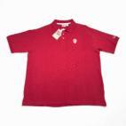 Vintage Indiana Hoosiers Polo Shirt Adult 2XL XXL Red Oak Deadstock Tags 90s