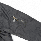 Spire by Galaxy Jacket Adult LARGE Black Quilted Orange Lined Bomber Flight