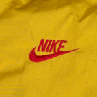 Vintage Nike Jacket Boys MEDIUM Yellow Colorblock Windbreaker Elite Swoosh 90s