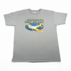 Vintage Vans Aircraft Shirt Adult EXTRA LARGE Gray Airplane Aviation Pilot Y2K