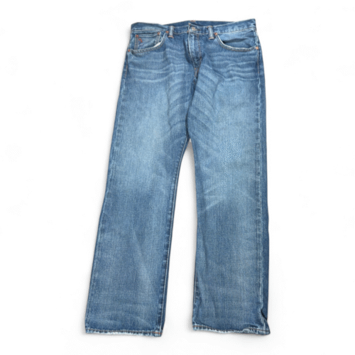 Vintage Polo Ralph Lauren Jeans Mens 34x30 Blue Dark Wash Denim Straight Y2K