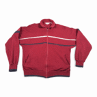 Vintage Christian Dior Track Jacket Adult MEDIUM Red Monsieur Colorblock 90s