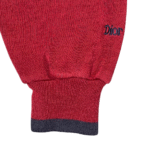 Vintage Christian Dior Track Jacket Adult MEDIUM Red Monsieur Colorblock 90s