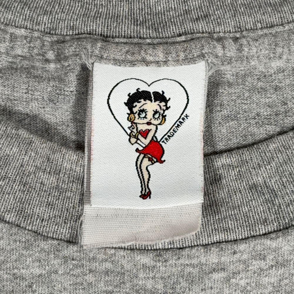 Vintage Betty Boop Shirt Adult MEDIUM Gray Queen Shopping All About Me Toon Y2K-3 Vintage Betty Boop Shirt Adult MEDIUM Gray Queen Shopping All About Me Toon Y2K