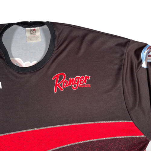 Vintage Ranger Boats Shirt Adult 2XL XXL Black Fishing Cup Jersey Yamaha 90s-2 Vintage Ranger Boats Shirt Adult 2XL XXL Black Fishing Cup Jersey Yamaha 90s