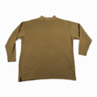 Vintage American Eagle Shirt Adult LARGE Green Mock Neck Military Olive 90s