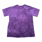 Cheshire Cat Shirt Adult LARGE Purple Alice Wonderland Tie Dye The Mountain