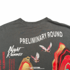 Night Runner Shirt Adult EXTRA LARGE Gray Gedpamco Heathans Preliminary Round
