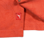 Vintage Tommy Bahama Shirt Adult EXTRA LARGE Orange Camp Silk Calypso Heat Y2K