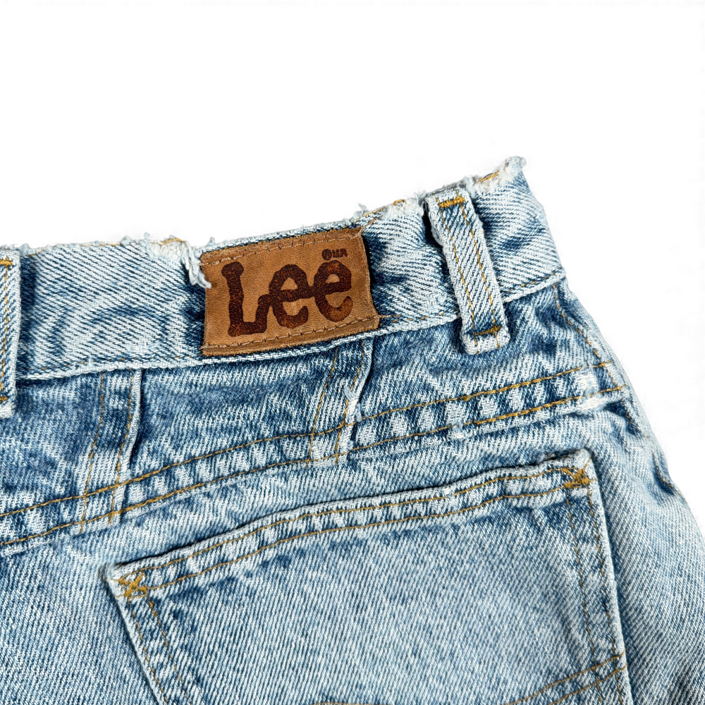 Vintage Lee Riders Jean Shorts Womens 14 MED 27 Blue Light Wash Denim Cutoff 90s-8 Vintage Lee Riders Jean Shorts Womens 14 MED 27 Blue Light Wash Denim Cutoff 90s