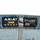 Ariat Jeans Mens 33x33 Blue Rebar M4 Bootcut Relaxed Medium Wash Denim Workwear