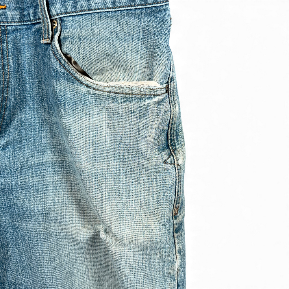 Ariat Jeans Mens 33x33 Blue Rebar M4 Bootcut Relaxed Medium Wash Denim Workwear-6 Ariat Jeans Mens 33x33 Blue Rebar M4 Bootcut Relaxed Medium Wash Denim Workwear