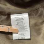 Guess Jacket Adult EXTRA LARGE Green Quilted Sweater Sleeve Bomber Military Army