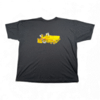 Vintage Blaw Knox Shirt Adult 2XL Black Paver Construction Road Work PF 3200 Y2K