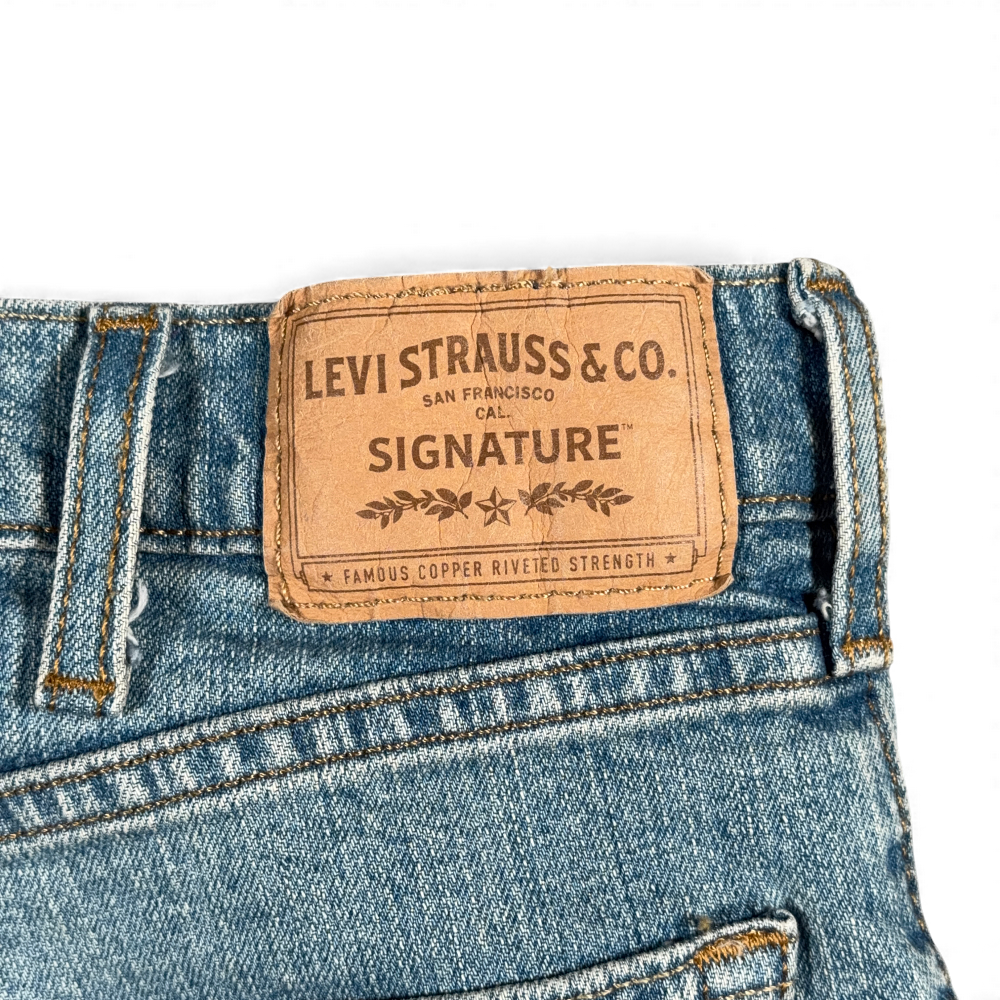 Levis Signature Jeans Mens 32x34 Blue Bootcut Medium Wash Denim Western Stretch-9 Levis Signature Jeans Mens 32x34 Blue Bootcut Medium Wash Denim Western Stretch