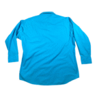 Vintage Sheplers Western Shirt Adult 2XL XXL Blue Pearl Snap Cowboy Rodeo 90s