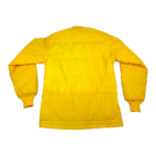 Vintage Swingster Jacket Adult SMALL Yellow Quilted Puffer Farm Seed Work 80s