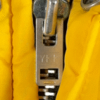 Vintage Swingster Jacket Adult SMALL Yellow Quilted Puffer Farm Seed Work 80s