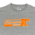 Vintage Tennessee Volunteers Shirt Adult LARGE Gray College University NCAA Y2K