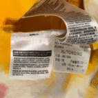 Levis Jean Jacket Adult EXTRA LARGE Yellow Blue Pink Tie Dye White Denim Trucker