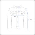 Levis Jean Jacket Adult EXTRA LARGE Yellow Blue Pink Tie Dye White Denim Trucker