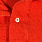 Vintage Ralph Lauren Polo Shirt Adult LARGE Orange Long Sleeve Small Pony 90s