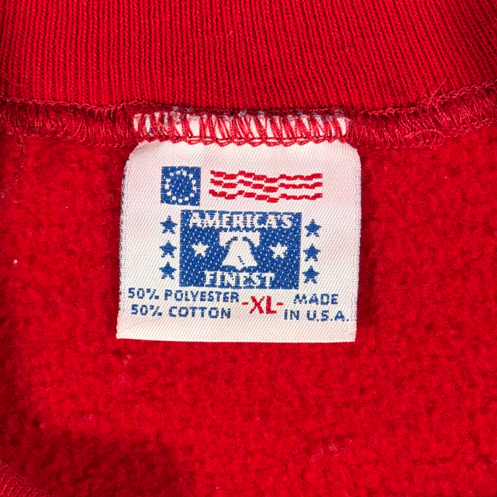 Vintage Coca Cola Sweater Adult MEDIUM Red White Enjoy Coke Raglan USA 80s-4 Vintage Coca Cola Sweater Adult MEDIUM Red White Enjoy Coke Raglan USA 80s