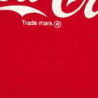 Vintage Coca Cola Sweater Adult MEDIUM Red White Enjoy Coke Raglan USA 80s