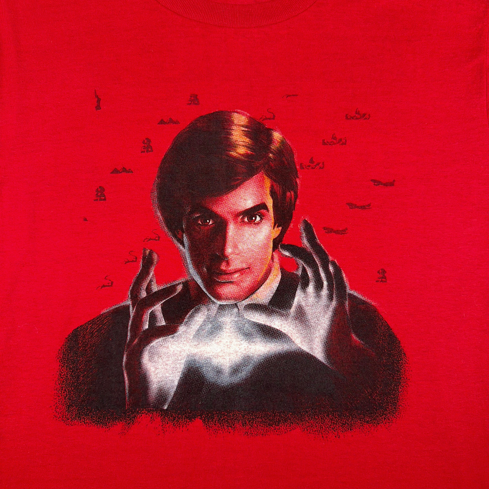 Vintage David Copperfield Shirt Adult MEDIUM Red Magic Show Screen Stars USA 80s-2 Vintage David Copperfield Shirt Adult MEDIUM Red Magic Show Screen Stars USA 80s