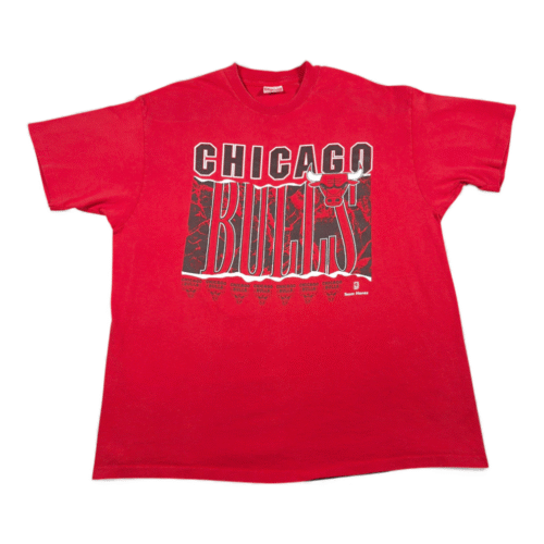 Vintage Chicago Bulls Shirt Adult EXTRA LARGE Red NBA Basketball USA 90s