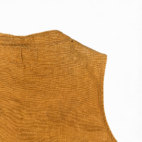 Vintage Montgomery Ward Hunting Vest Adult MEDIUM Brown Duck Canvas Heritage 50s