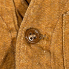 Vintage Montgomery Ward Hunting Vest Adult MEDIUM Brown Duck Canvas Heritage 50s