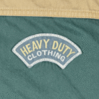 Vintage Gap Vest Adult MEDIUM Brown Green Color Block Mechanic Patches Work 90s