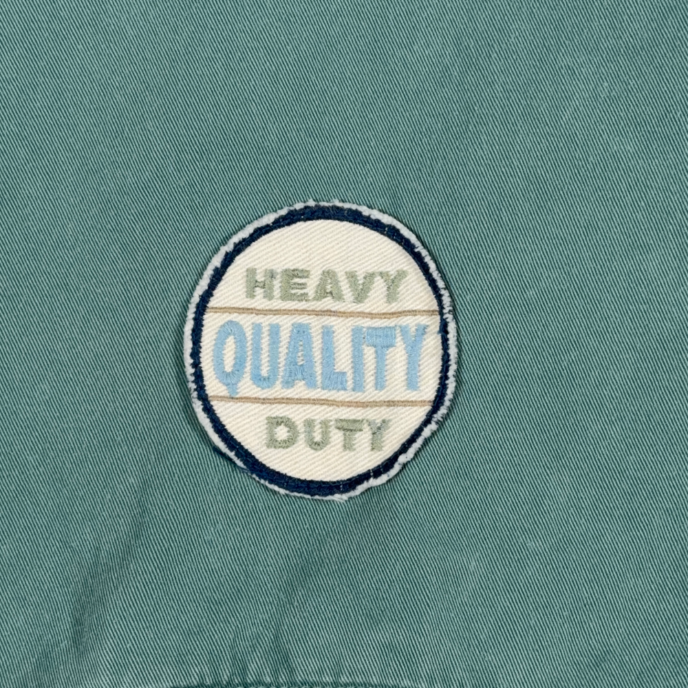 Vintage Gap Vest Adult MEDIUM Brown Green Color Block Mechanic Patches Work 90s-7 Vintage Gap Vest Adult MEDIUM Brown Green Color Block Mechanic Patches Work 90s