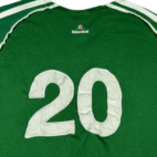 Heineken Soccer Shirt Adult LARGE Green White UEFA Champions League Jersey 20