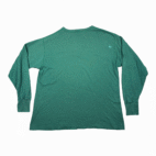 Vintage LL Bean Shirt Adult EXTRA LARGE Green Henley River Drivers Wool 80s