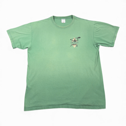 Vintage Dukes Canoe Club Shirt Adult EXTRA LARGE Green Waikiki Paddle Ocean Y2K-2 Vintage Dukes Canoe Club Shirt Adult EXTRA LARGE Green Waikiki Paddle Ocean Y2K