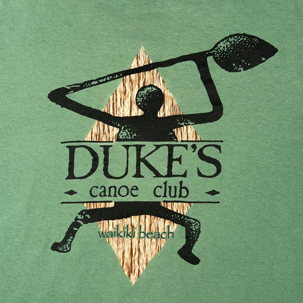 Vintage Dukes Canoe Club Shirt Adult EXTRA LARGE Green Waikiki Paddle Ocean Y2K-4 Vintage Dukes Canoe Club Shirt Adult EXTRA LARGE Green Waikiki Paddle Ocean Y2K