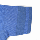 Vintage Hukapoo Polo Shirt Adult MEDIUM Blue Textured Waffle Knit Golf 90s