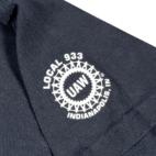 Rolls Royce Shirt Adult LARGE TALL Black Military UAW Union Workwear USA Made