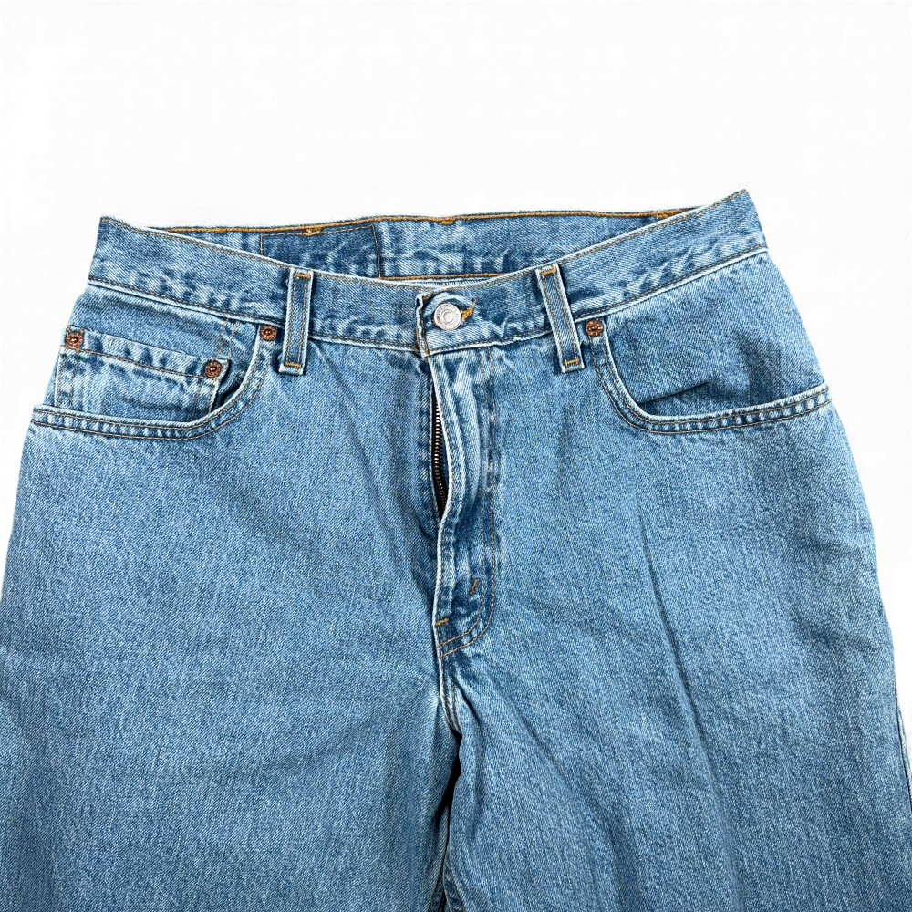 Vintage Levis Jeans Mens 31x32 Blue 570 Baggy Skater Light Wash USA Made 90s-3 Vintage Levis Jeans Mens 31x32 Blue 570 Baggy Skater Light Wash USA Made 90s