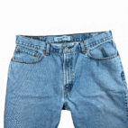 Vintage Levis Jeans Mens 35x28 Blue Regular Fit 505 Light Wash Denim Y2K