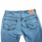 Vintage Levis Jeans Mens 35x28 Blue Regular Fit 505 Light Wash Denim Y2K