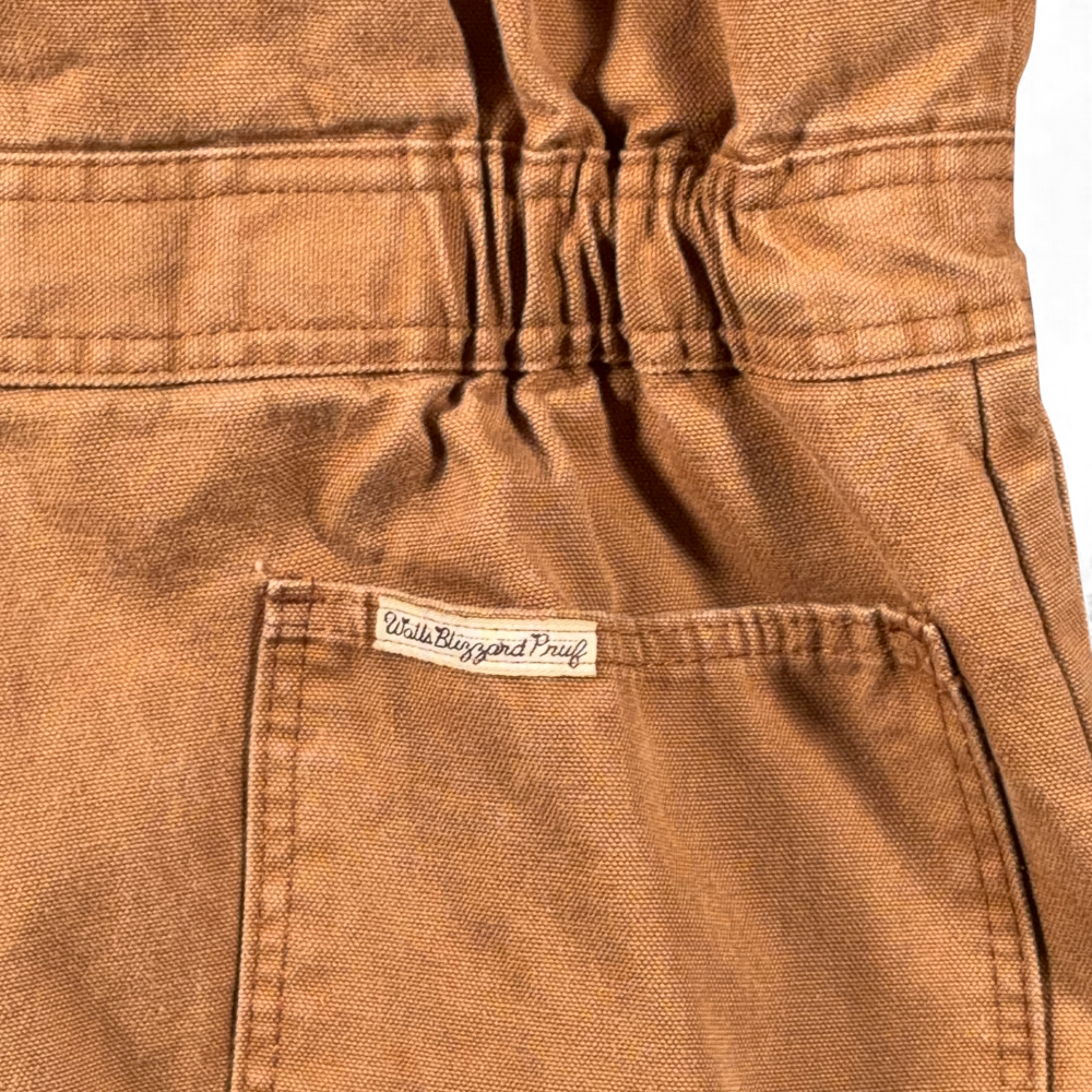 Vintage Walls Coveralls Adult LARGE Brown Canvas Blizzard Pruf Insulated USA 80s-10 Vintage Walls Coveralls Adult LARGE Brown Canvas Blizzard Pruf Insulated USA 80s