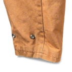 Vintage Walls Coveralls Adult LARGE Brown Canvas Blizzard Pruf Insulated USA 80s