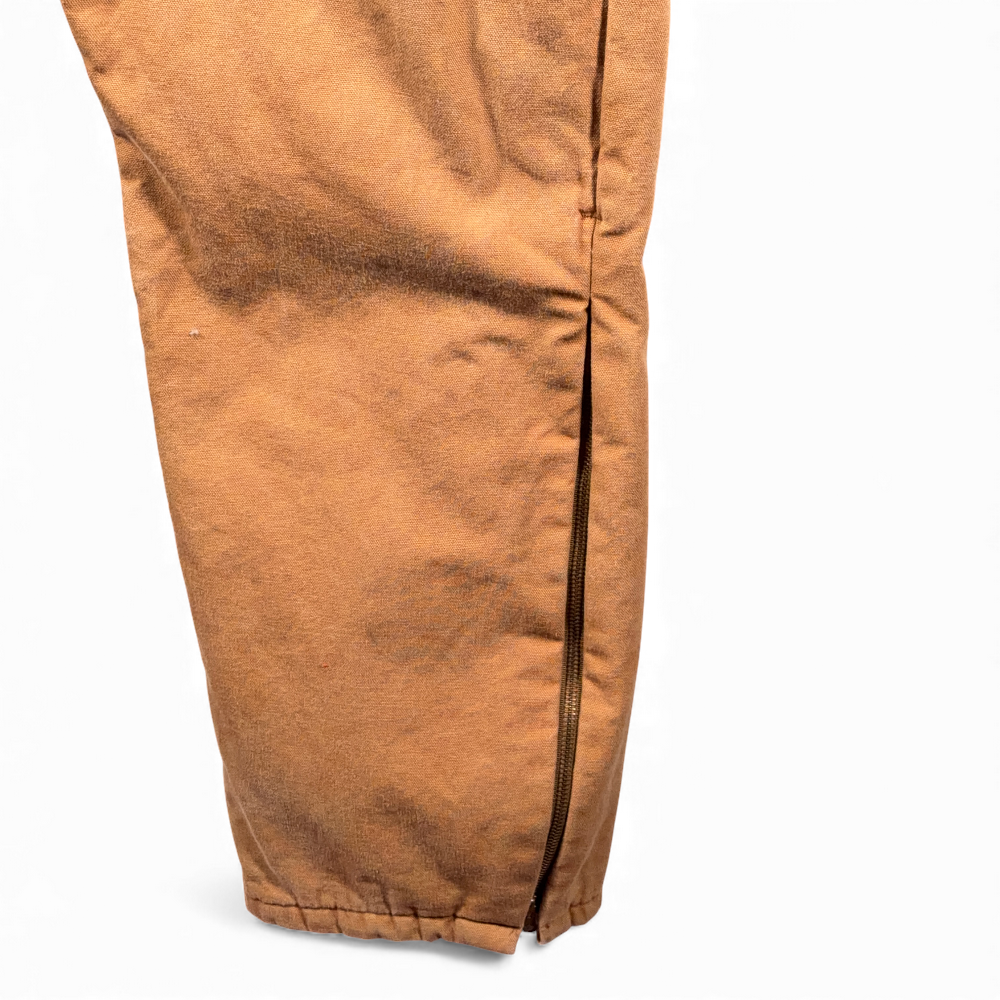 Vintage Walls Coveralls Adult LARGE Brown Canvas Blizzard Pruf Insulated USA 80s-8 Vintage Walls Coveralls Adult LARGE Brown Canvas Blizzard Pruf Insulated USA 80s