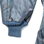 Vintage Walls Coveralls Adult LARGE Blue Blizzard Pruf Insulated Quilted USA 80s