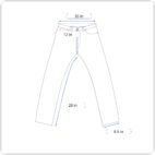 Vintage Levis Jeans Mens 35x28 Blue Regular Fit 505 Light Wash Denim Y2K
