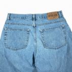 Vintage Gap Jeans Mens 30x30 Blue Wide Leg Light Wash Denim Baggy Skater USA 90s