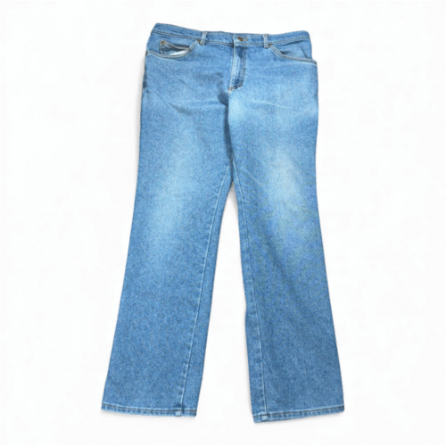 Vintage Lee Riders Jeans Mens 36x32 Medium Wash Straight Regular USA Made 80s